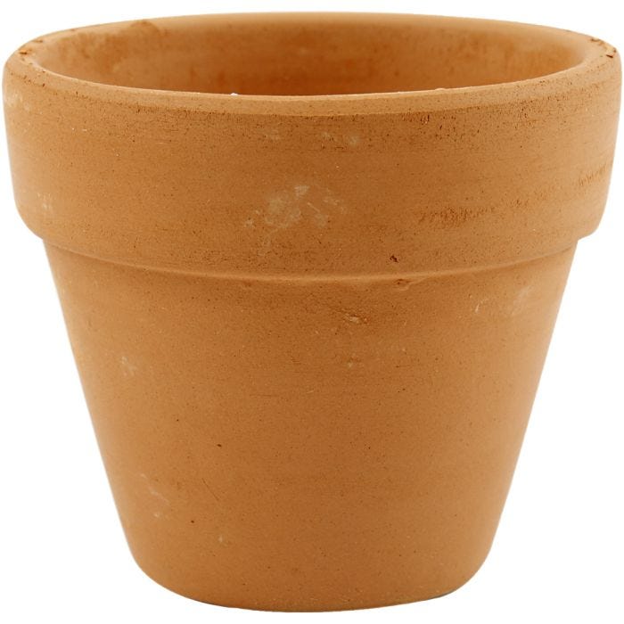 Bloempot, H: 6,5 cm, d 7 cm, 24stuk/ 1 doos