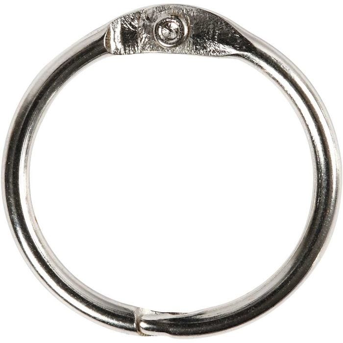 Boekbindersring, 19 mm, 2 mm, 10stuk/ 1 doos