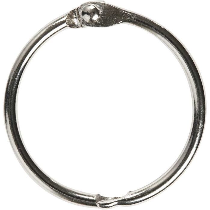 Boekbindersring, 32 mm, 2,7 mm, 8stuk/ 1 doos