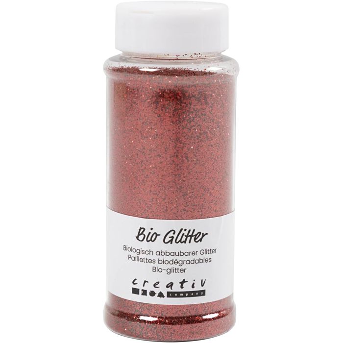 Bio Sparkles, rood, 140 ml/ 1 Doosje