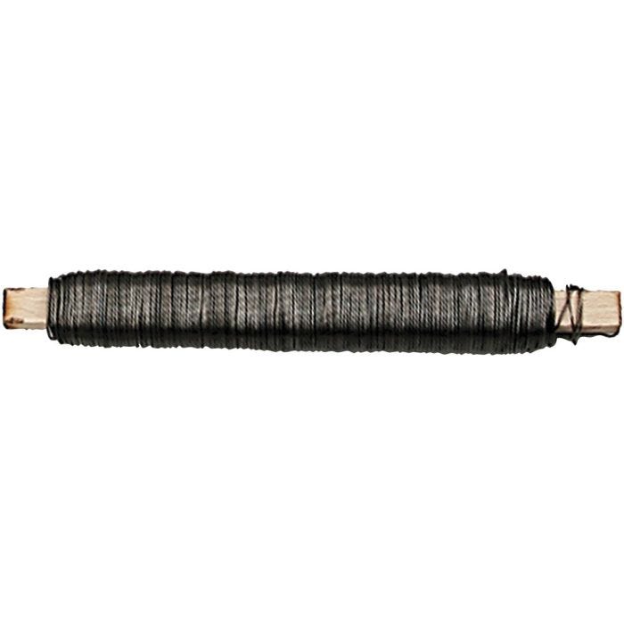 Bloemendraad, dikte 0,5 mm, zwart, 50 m/ 1 rol