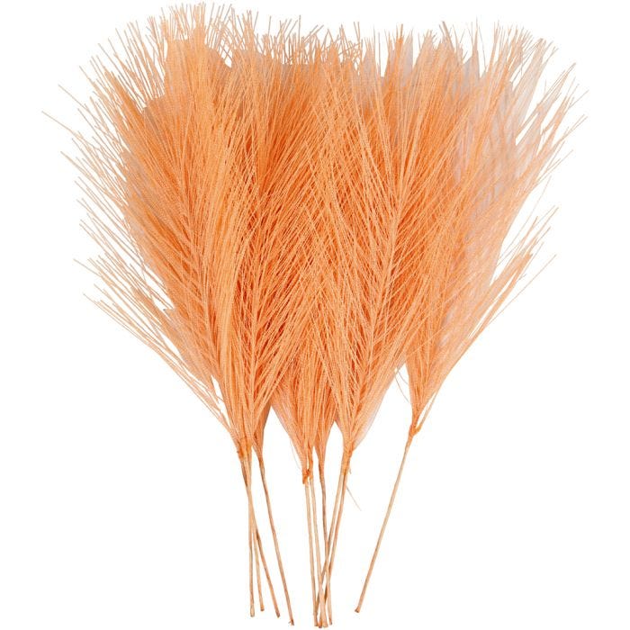 Kunstveren, 15 cm, 8 cm, oranje, 10stuk/ 1 doos