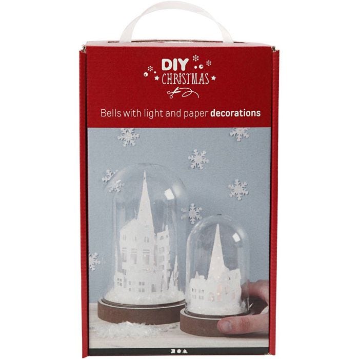 Set voor stolpen, H: 12,5+18 cm, 2 stuk/ 1 doos