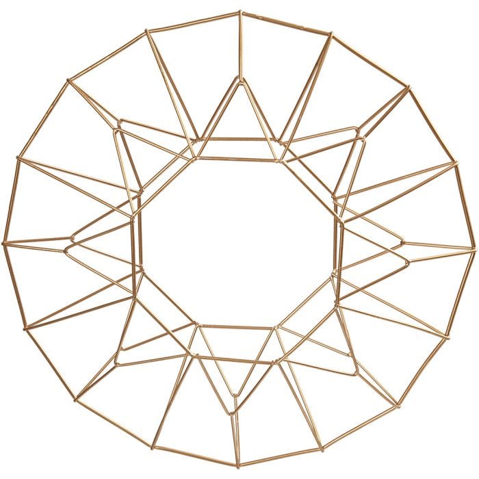 Hangende bal, ring, 28 cm, brons, 1 stuk