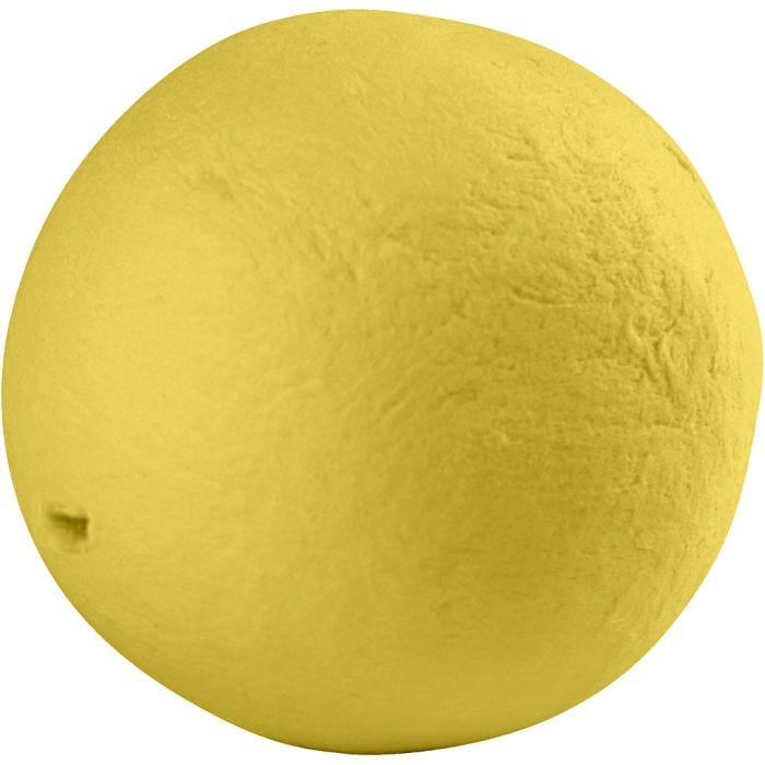 Ballen, d 30 mm, geel, 50 stuk/ 1 doos