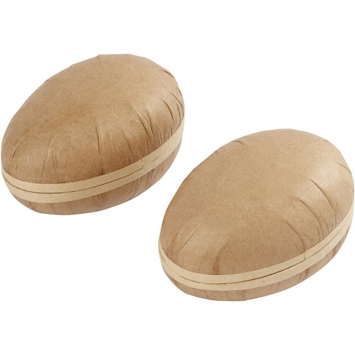 Tweedelig Ei , 12 cm, 2stuk/ 1 doos