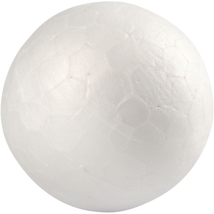 Ballen, 2 cm, wit, 20stuk/ 1 doos