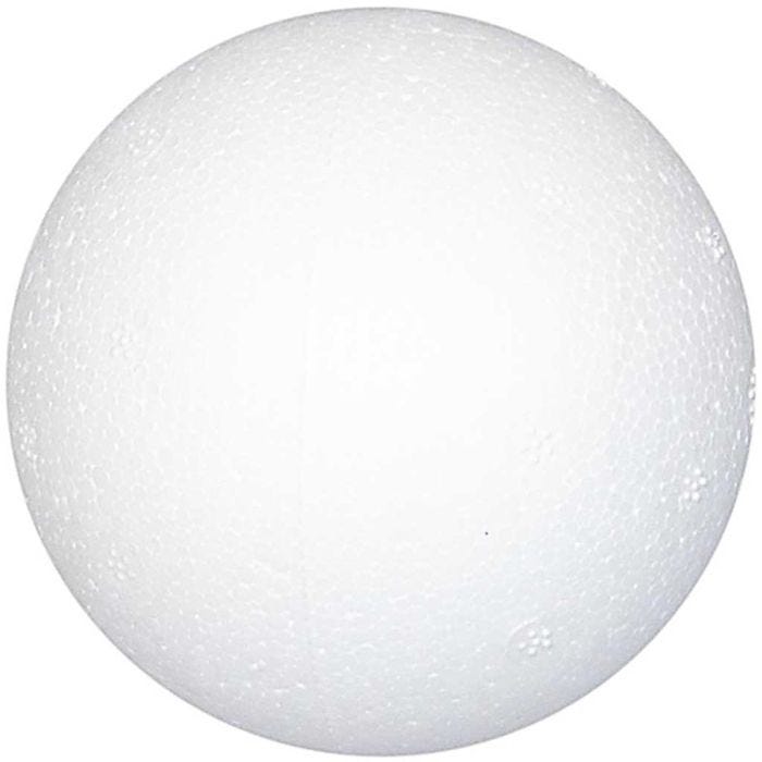 Ballen, d 7 cm, wit, 50stuk/ 1 doos