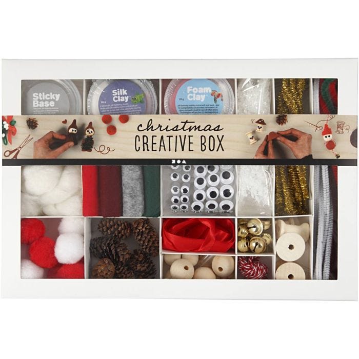 Creatieve Box, Traditionele kerst, 1 set