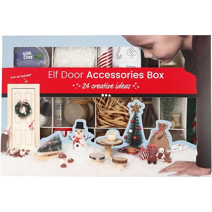 Kerstkabouter Accessoires, 1 set