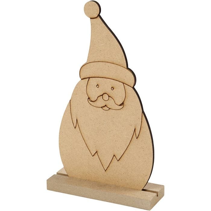 Kerstfiguur, Kerstman, 15 cm, 3 cm, 9 cm, 3 mm, 1 stuk