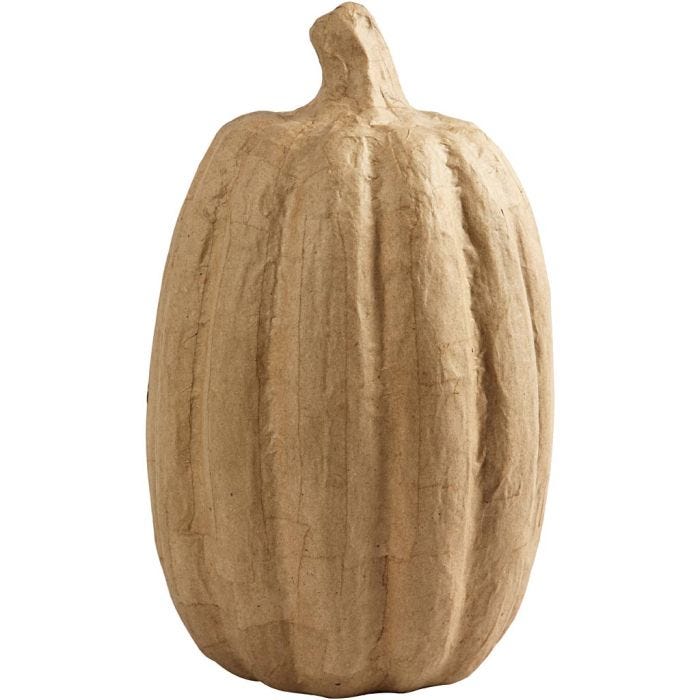 Pompoen, H: 33 cm, d 19 cm, 1 stuk