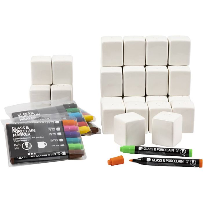 Groepsset Peper- en zoutstel, 1 set