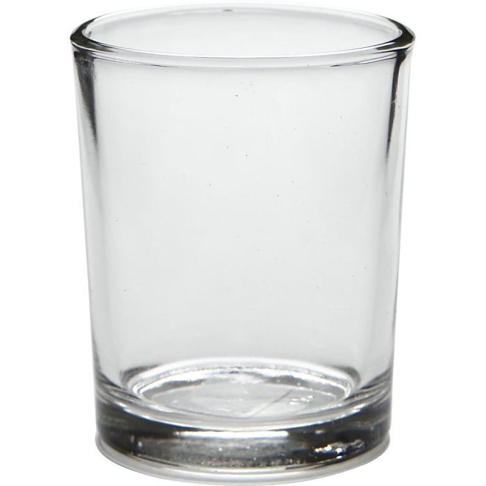 Waxinelicht, H: 6,5 cm, d 4,5-5,5 cm, 120 ml, 12stuk/ 1 doos