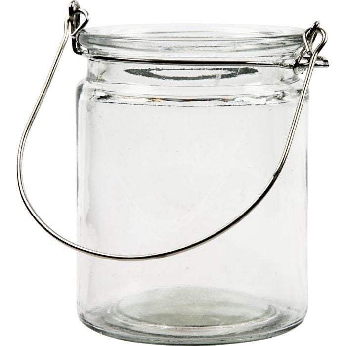 Lantaarn, H: 10 cm, d 7,6 cm, 12stuk/ 1 doos