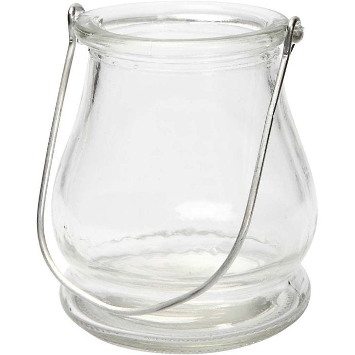 Lantaarn, H: 10 cm, d 9 cm, 12stuk/ 1 doos
