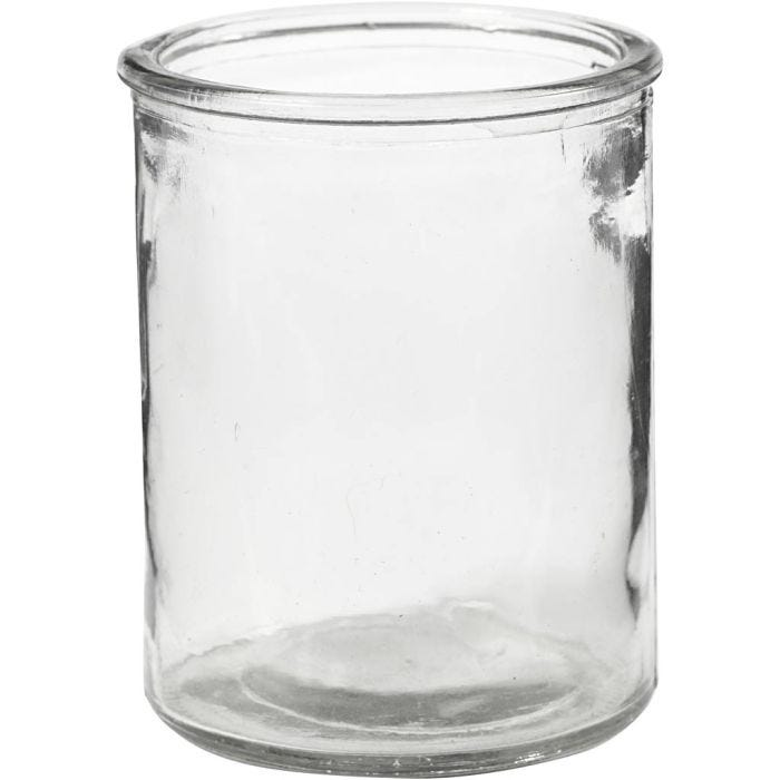 Waxinelicht, H: 9,8 cm, d 8 cm, 6stuk/ 1 doos