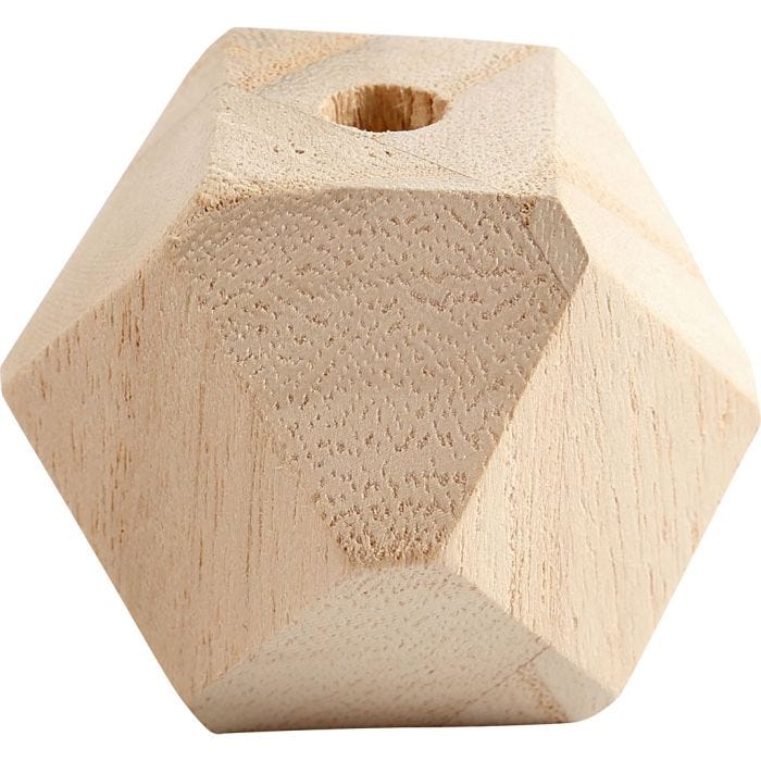 Diamantvormige kralen, 43 mm, 8 mm, 3stuk/ 1 doos