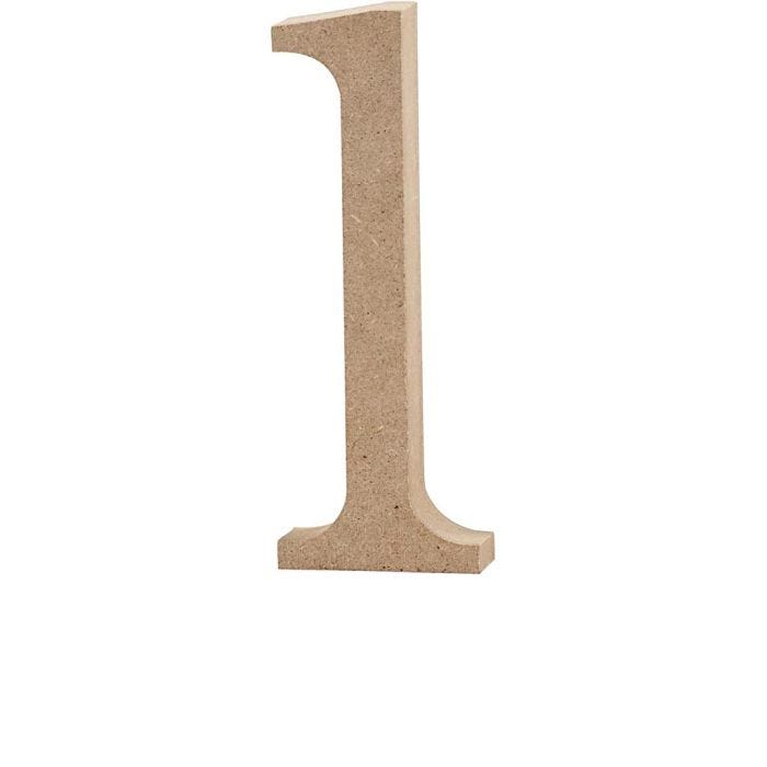 Letter, l, 12,7 cm, 2 cm, 1 stuk