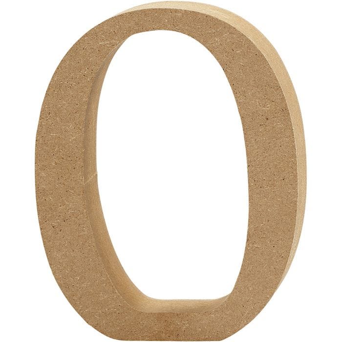 Cijfer, 0, 8 cm, 1,5 cm, 1 stuk