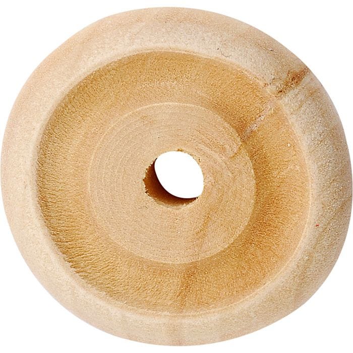 Wiel, d 24x8 mm, 40 stuk/ 1 doos