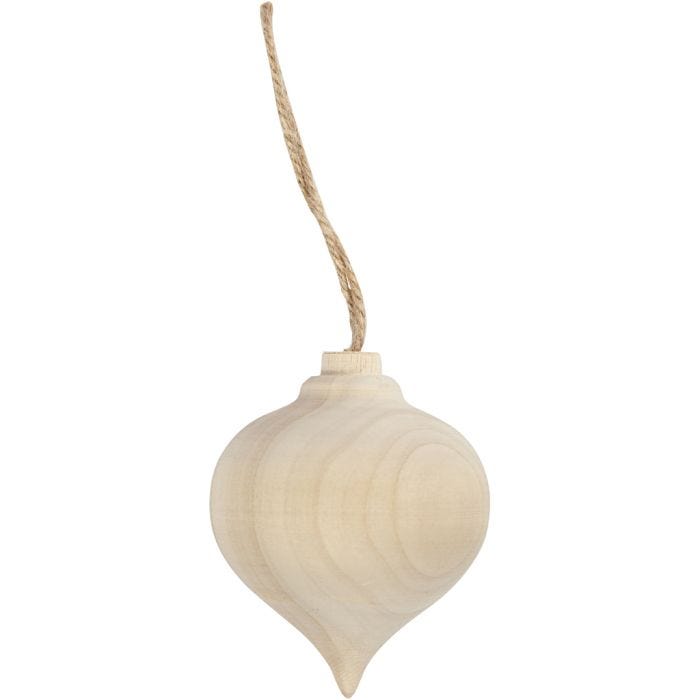 Puntige Kerstbal , 5,5 cm, 1 stuk