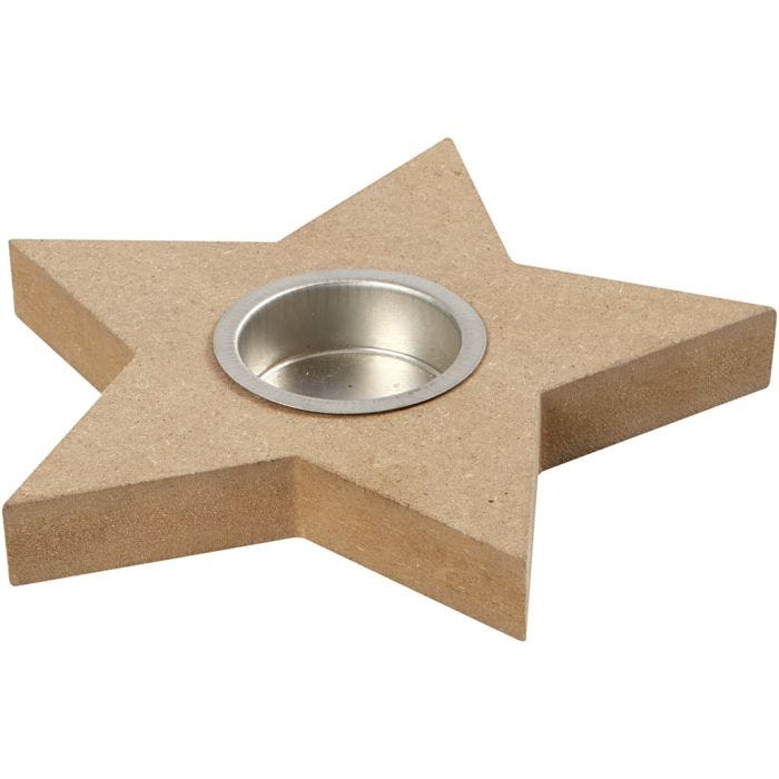 Waxinelichthouder, 18 mm, 15 cm, 1 stuk