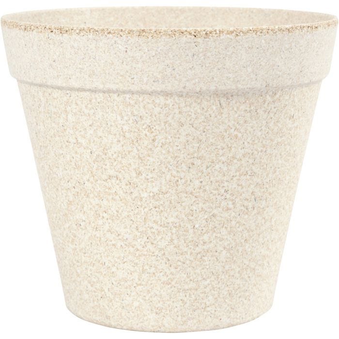 Bloempot, 13,5 cm, 15,2 cm, 1 stuk