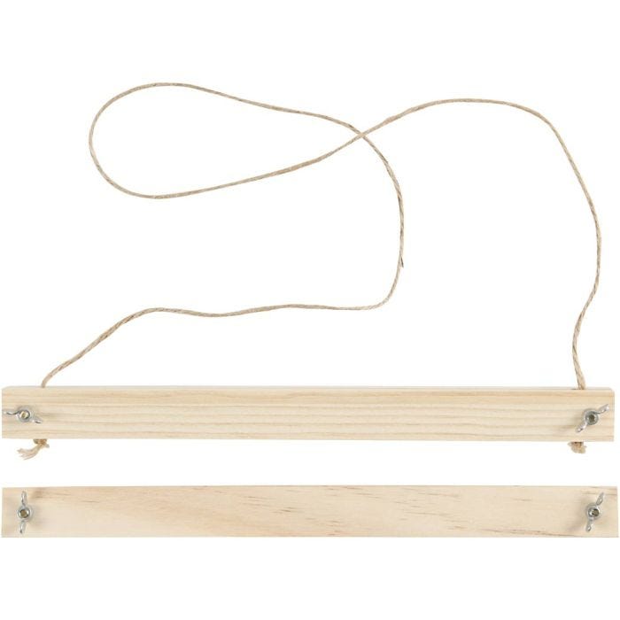 Poster hanger, H: 2 cm, D: 2,2 cm, B: 25 cm, 1 set