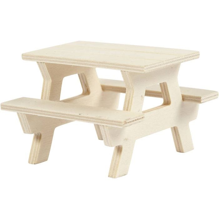 Picknickbank, 5,5 cm, 8 cm, 1 stuk