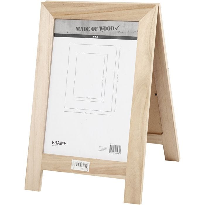Sandwich bord, 40 cm, 26 cm, 1 stuk