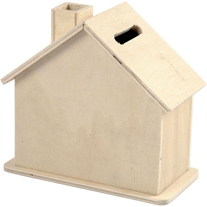 Spaarhuis, 9,6x11,7x5,5, cm, 1 stuk