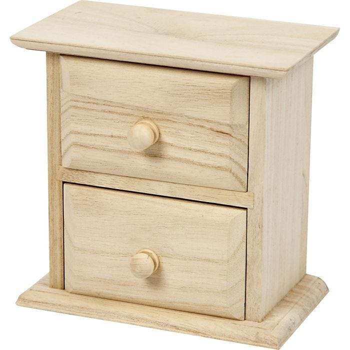 Ladenkast, 13x7,5x13 cm, 1 stuk