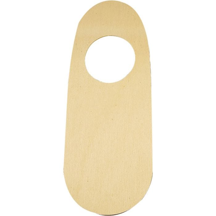Deurhanger, afm 10x25 cm, 10stuk/ 1 doos