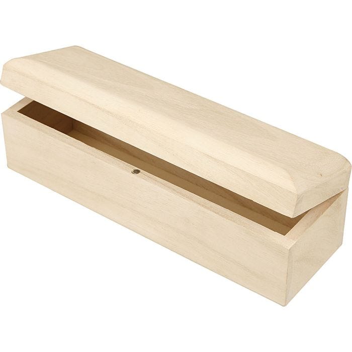 Langwerpige doos, 20x6x6 cm, 1 stuk