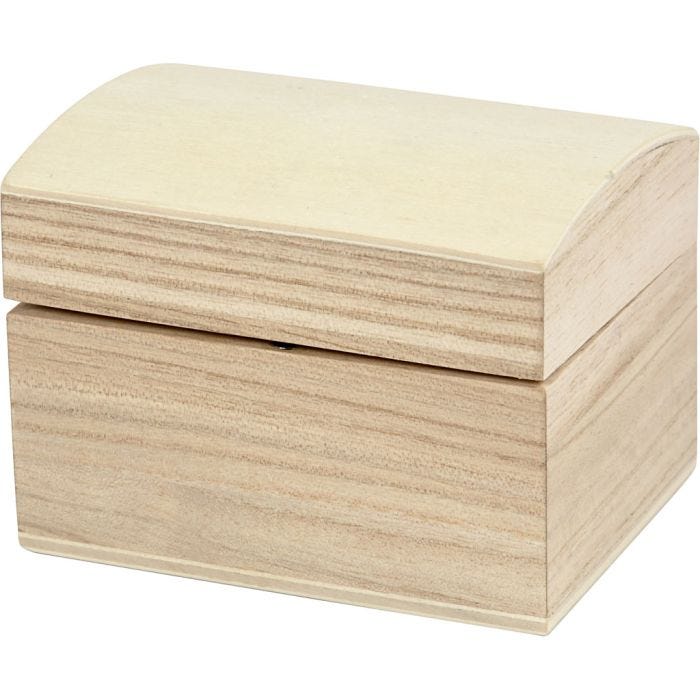 Schatkist, 8x6x4,5 cm, 1 stuk