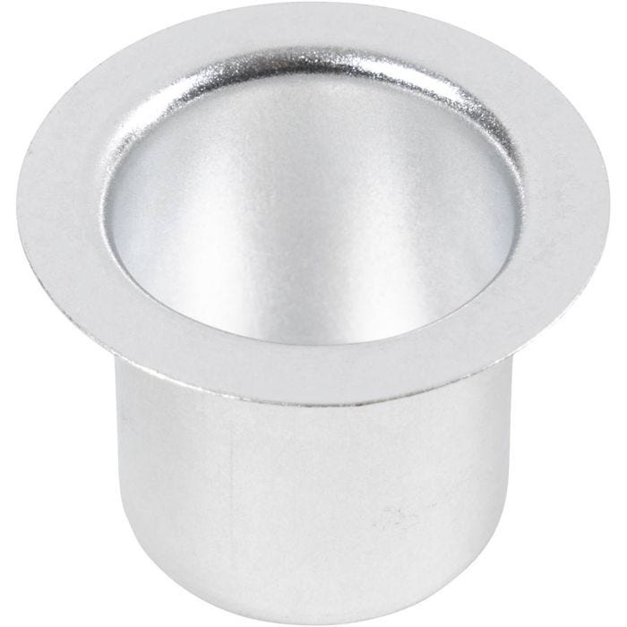 Kaarsenhouders, 23 mm, 31 mm, 12stuk/ 1 doos
