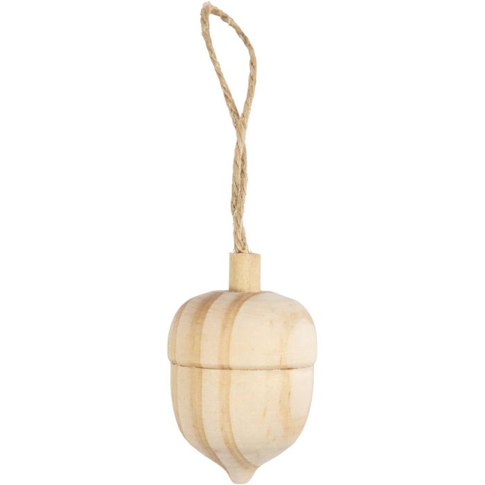 Eikel, H: 4 cm, d 3 cm, 1 stuk