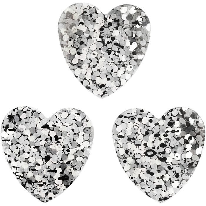 Pailletten, 15 mm, zilver, 10gr/ 1 doos