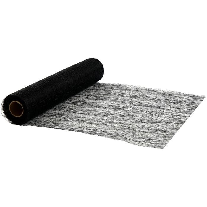 Tafellopers, 30 cm, zwart, 10m/ 1 rol