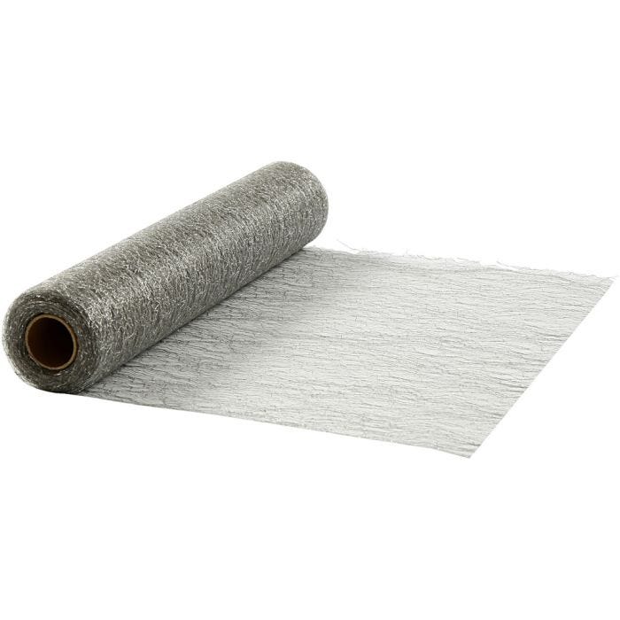 Tafellopers, 30 cm, zilver, 10m/ 1 rol