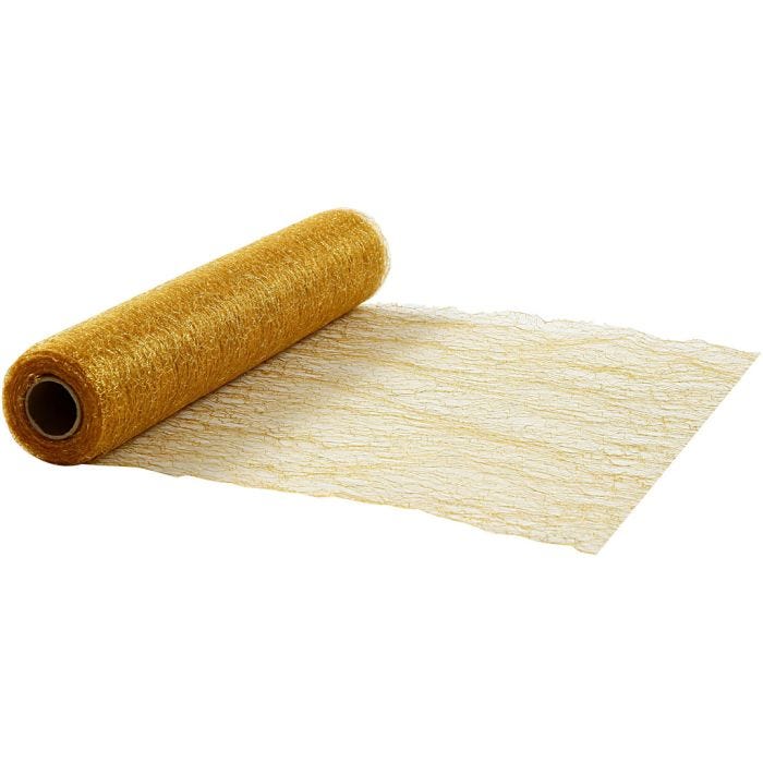 Tafellopers, 30 cm, goud, 10m/ 1 rol