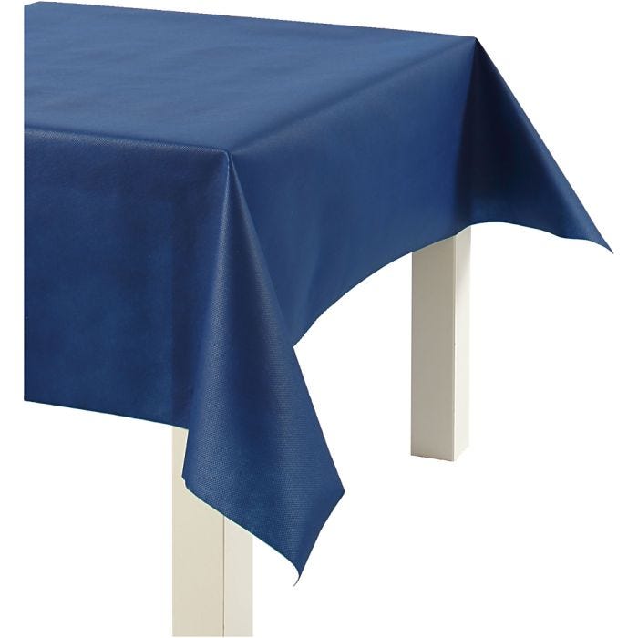 Tafelkleed gemaakt van Namaaktextiel, B: 125 cm, 70 gr, donkerblauw, 10m/ 1 rol