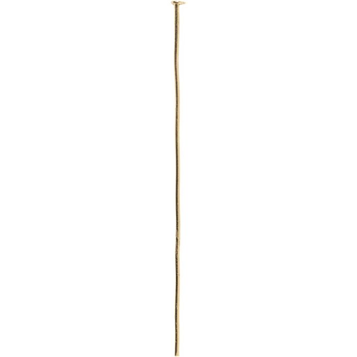 Nietstift, L: 50 mm, goud, 30 stuk/ 1 doos