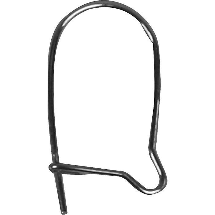 Oorbellen, L: 15 mm, verzilverd, 10 stuk/ 1 doos