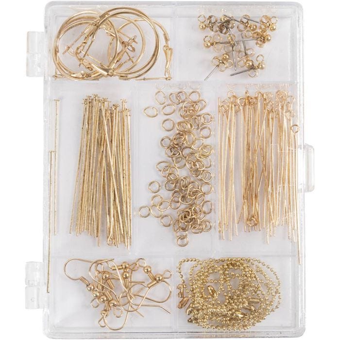 Sieraden Startset, verguld, 1 set