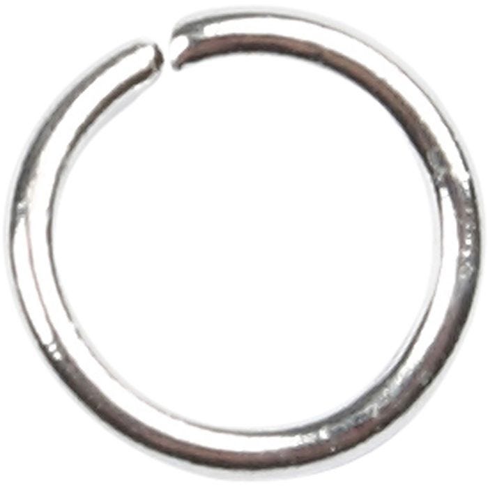 Ringen, 5,4 mm, 0,7 mm, verzilverd, 500stuk/ 1 doos