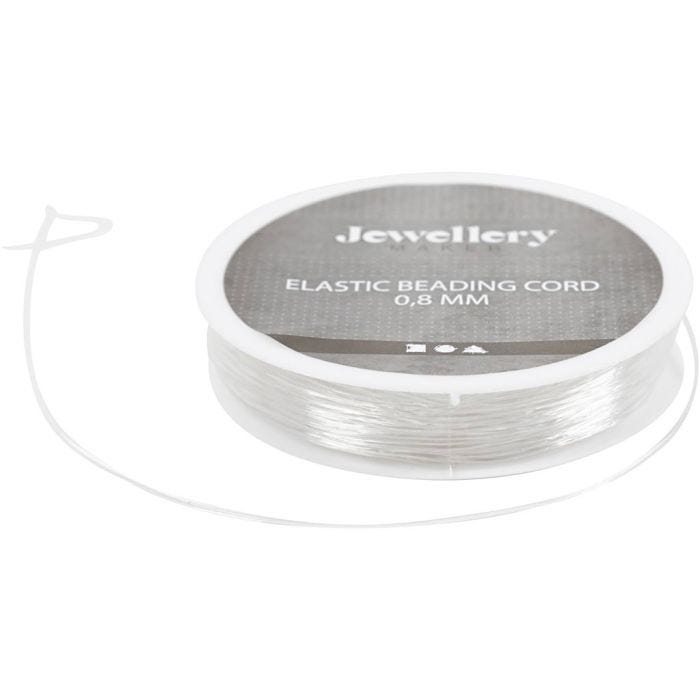 Elastisch koord, rond, dikte 0,8 mm, 10 m/ 1 rol