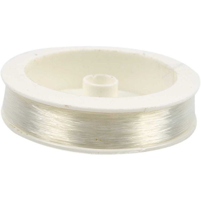 Nylondraad, 0,4 mm, Treksterkte: 23 kg, 100m/ 1 rol