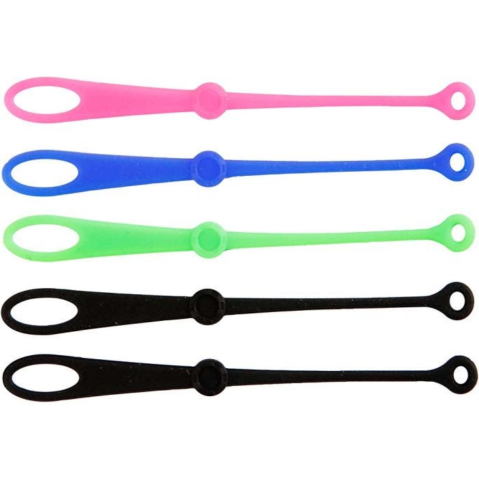 Sleutelhanger, L: 10,5 cm, B: 1 cm, 5 stuk/ 1 doos